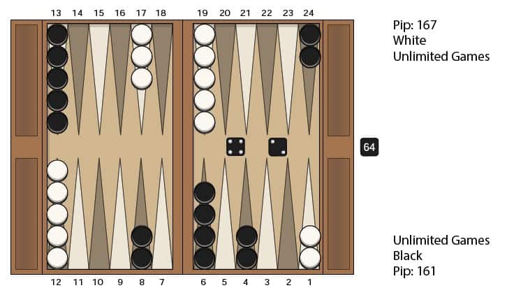 Backgammon is Easy Position 1