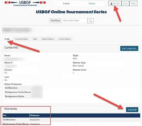 Detailed instructions for joining online tournaments - Ringwood