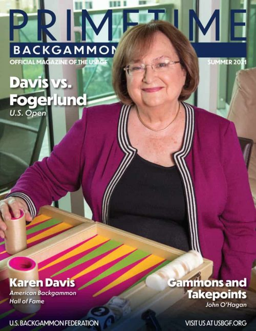 PrimeTime Backgammon Magazine Summer 2021 Cover Thumbnail